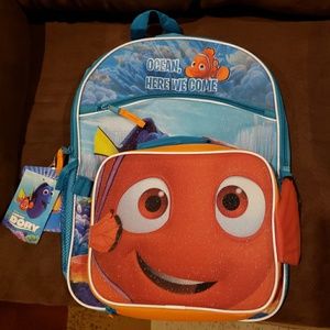 Kids Book Bag with Lunch Box